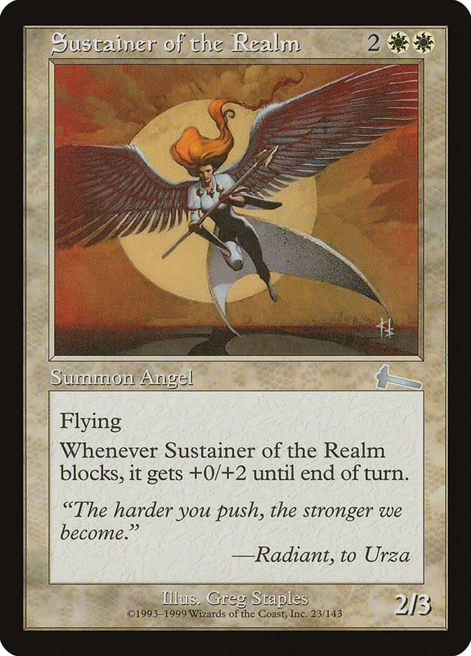 Sustainer of the Realm [Urza's Legacy] | PLUS EV GAMES 