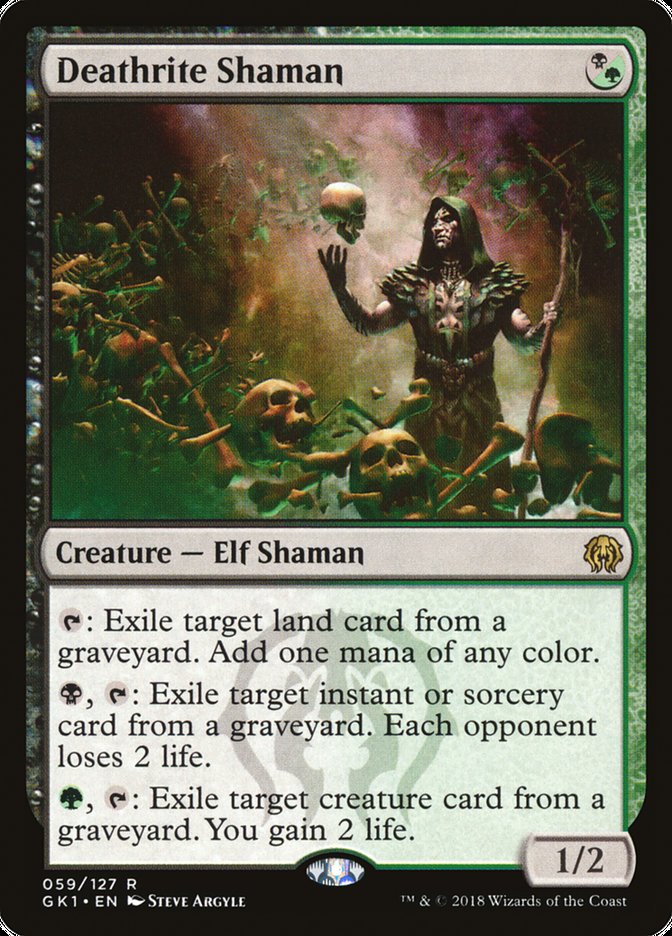 Deathrite Shaman [Guilds of Ravnica Guild Kit] | PLUS EV GAMES 