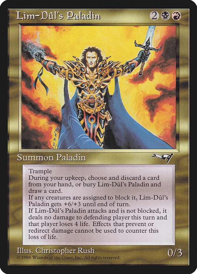 Lim-Dûl's Paladin [Alliances] | PLUS EV GAMES 