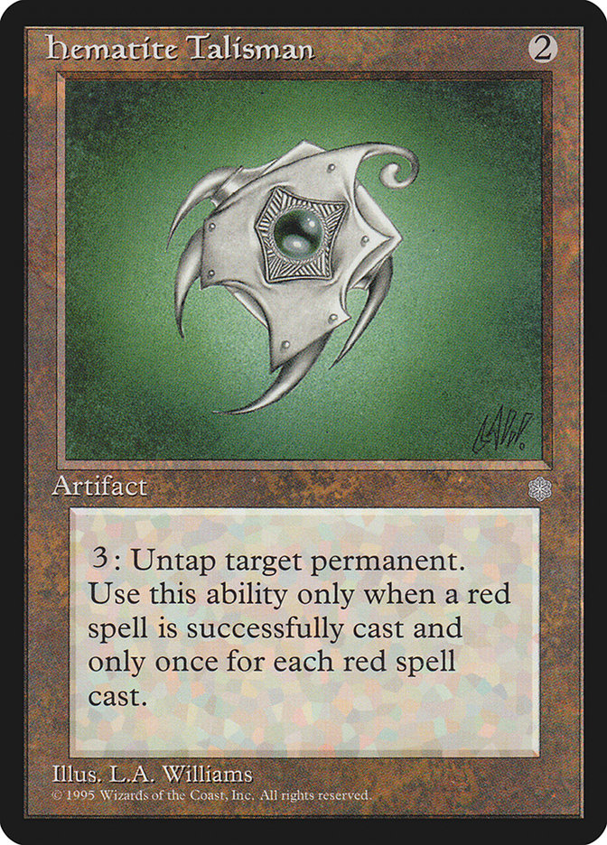 Hematite Talisman [Ice Age] | PLUS EV GAMES 