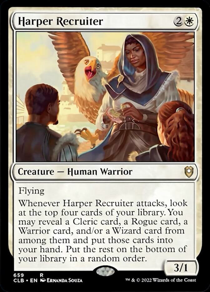 Harper Recruiter [Commander Legends: Battle for Baldur's Gate] | PLUS EV GAMES 