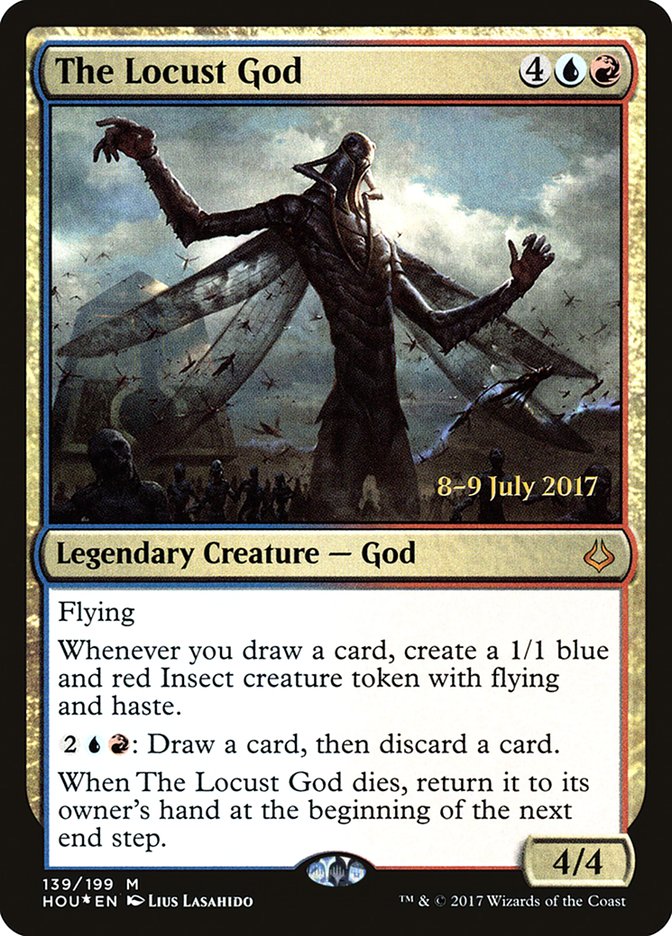 The Locust God  [Hour of Devastation Prerelease Promos] | PLUS EV GAMES 