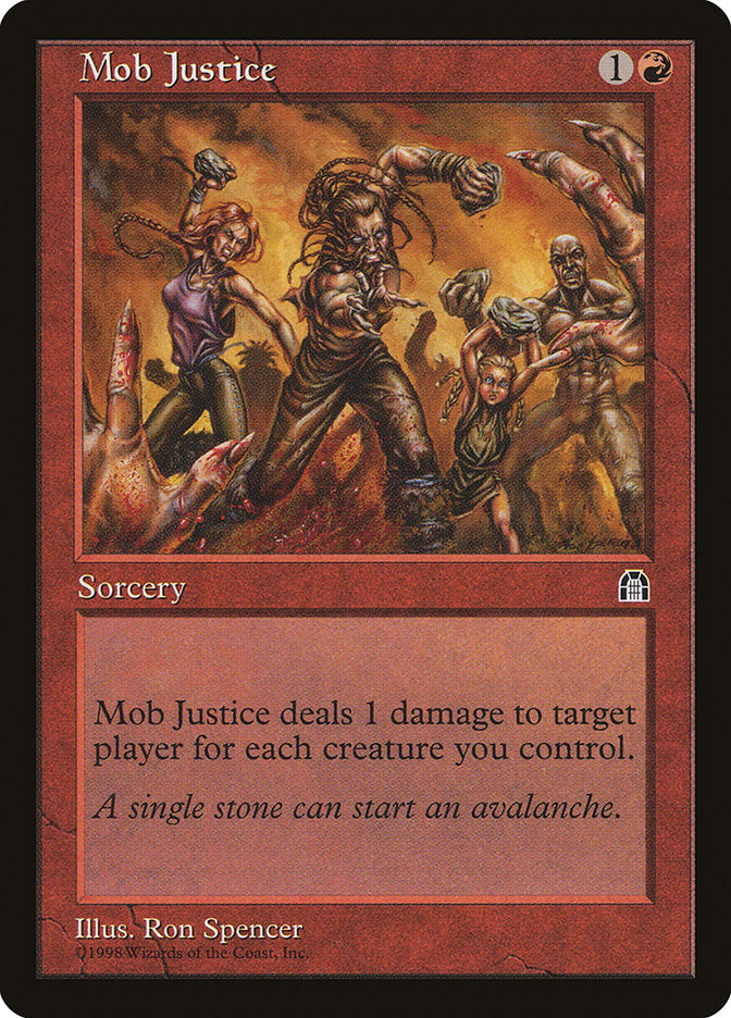 Mob Justice [Stronghold] | PLUS EV GAMES 