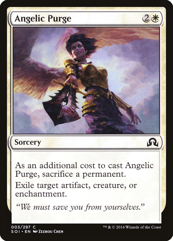 Angelic Purge [Shadows over Innistrad] | PLUS EV GAMES 