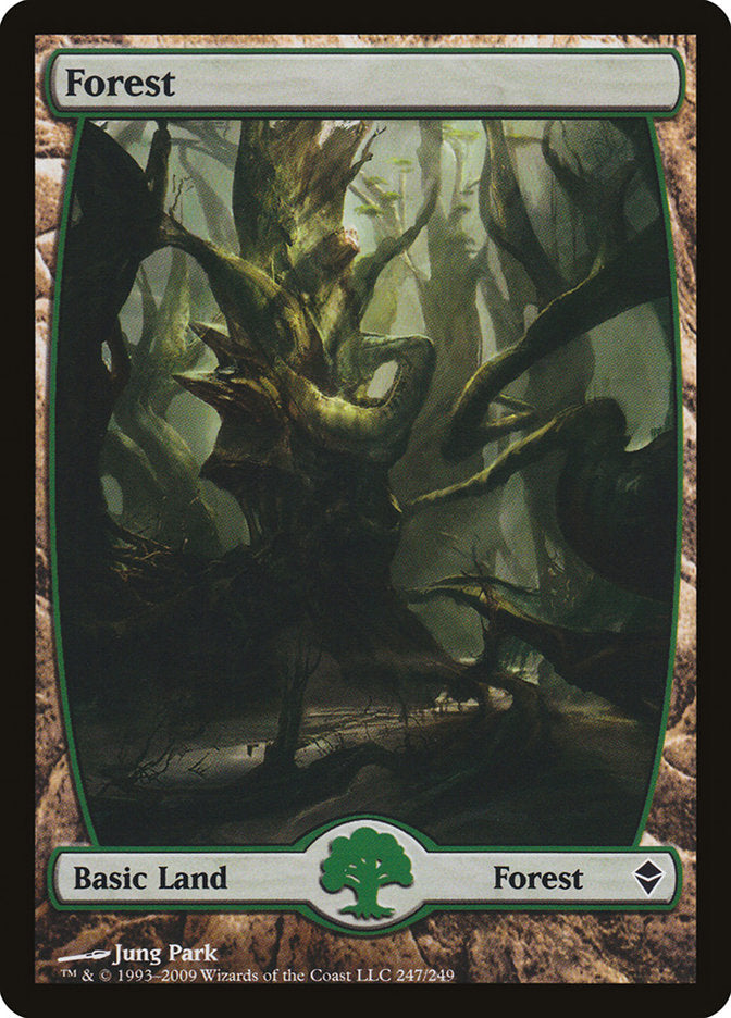 Forest (247) [Zendikar] | PLUS EV GAMES 