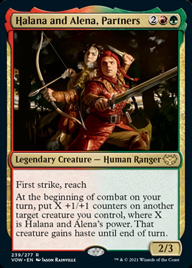 Halana and Alena, Partners [Innistrad: Crimson Vow] | PLUS EV GAMES 