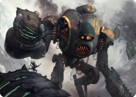 Rust Goliath Art Card [The Brothers' War Art Series] | PLUS EV GAMES 