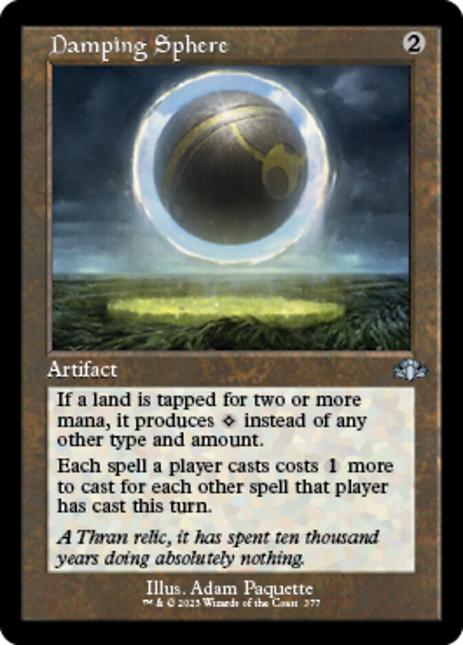 Damping Sphere (Retro) [Dominaria Remastered] | PLUS EV GAMES 