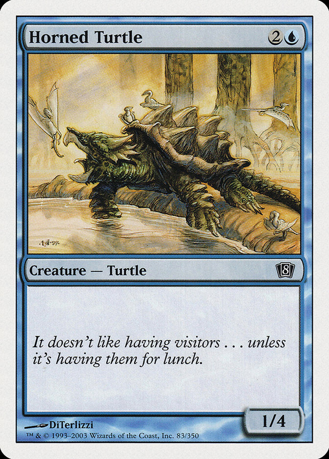 Horned Turtle [Eighth Edition] | PLUS EV GAMES 