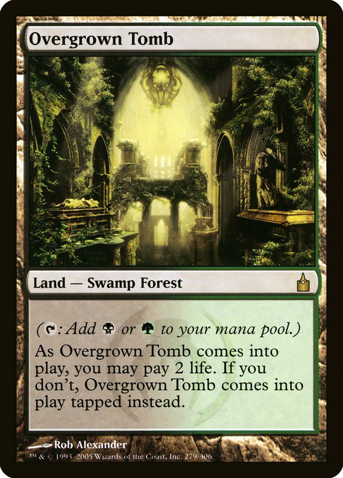 Overgrown Tomb [Ravnica: City of Guilds] | PLUS EV GAMES 