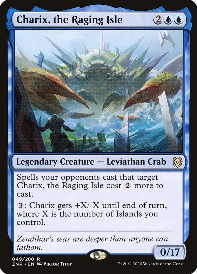 Charix, the Raging Isle (049/280) [Zendikar Rising] | PLUS EV GAMES 
