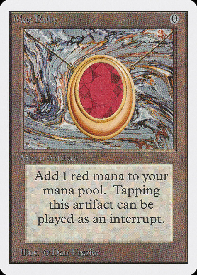 Mox Ruby [Unlimited Edition] | PLUS EV GAMES 