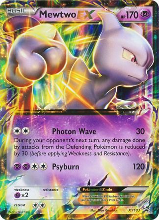 Mewtwo EX (XY183) (Jumbo Card) [XY: Black Star Promos] | PLUS EV GAMES 