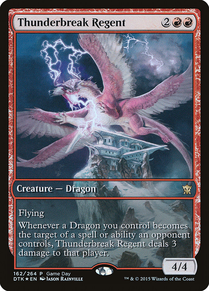 Thunderbreak Regent (Game Day) [Dragons of Tarkir Promos] | PLUS EV GAMES 