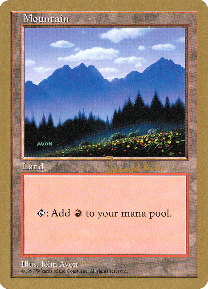 Mountain (jk445) (Janosch Kuhn) [World Championship Decks 1997] | PLUS EV GAMES 