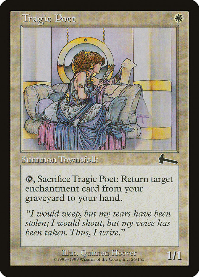 Tragic Poet [Urza's Legacy] | PLUS EV GAMES 