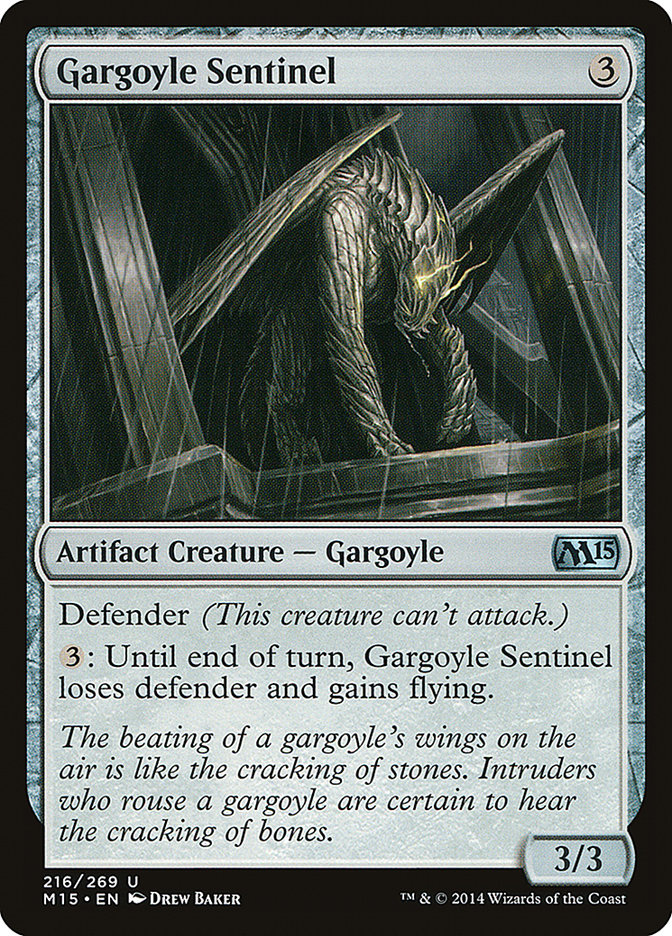 Gargoyle Sentinel [Magic 2015] | PLUS EV GAMES 