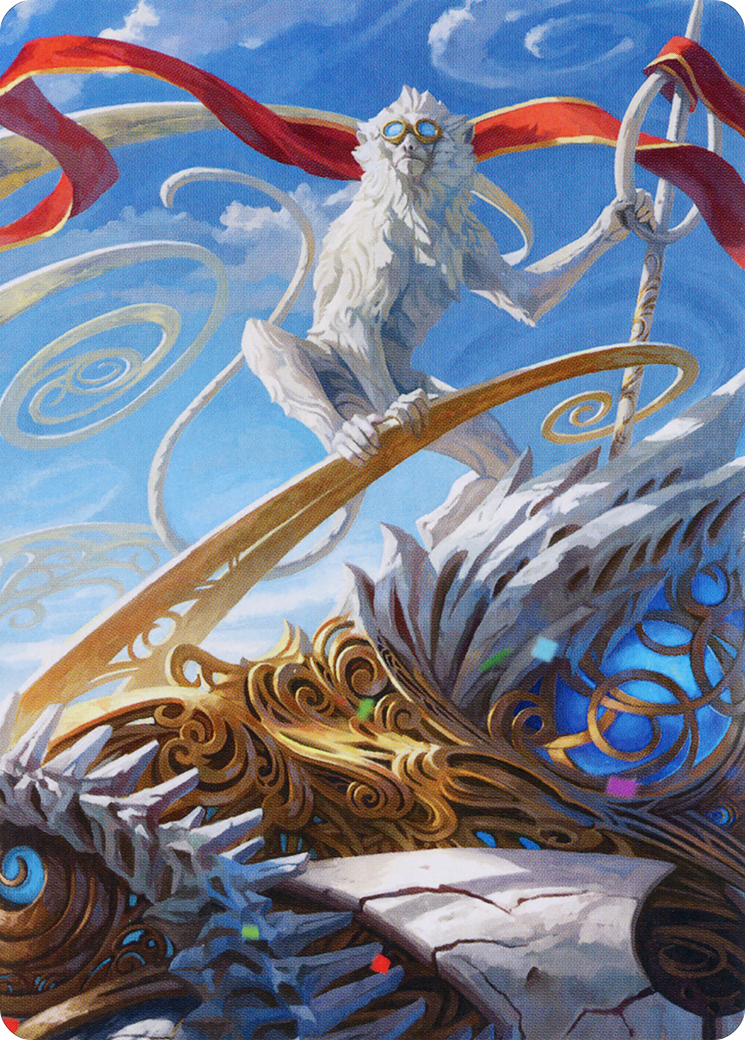 Ragavan, Nimble Pilferer Art Card [March of the Machine Art Series] | PLUS EV GAMES 