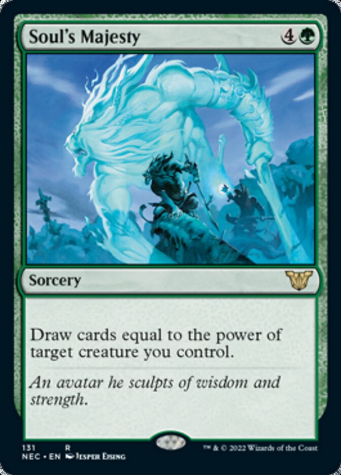 Soul's Majesty [Kamigawa: Neon Dynasty Commander] | PLUS EV GAMES 