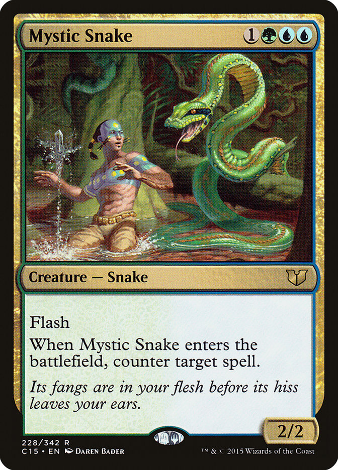 Mystic Snake [Commander 2015] | PLUS EV GAMES 