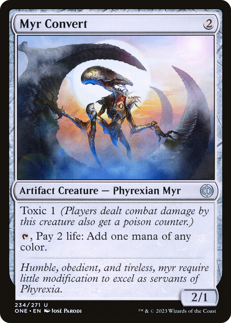 Myr Convert [Phyrexia: All Will Be One] | PLUS EV GAMES 