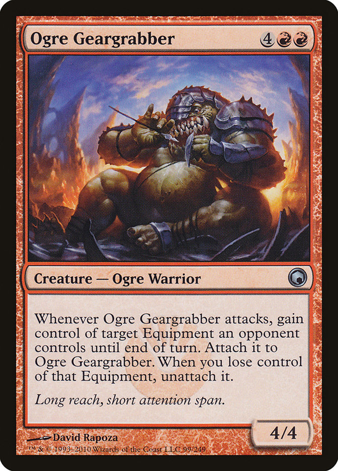 Ogre Geargrabber [Scars of Mirrodin] | PLUS EV GAMES 
