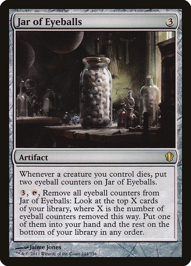 Jar of Eyeballs [Commander 2013] | PLUS EV GAMES 