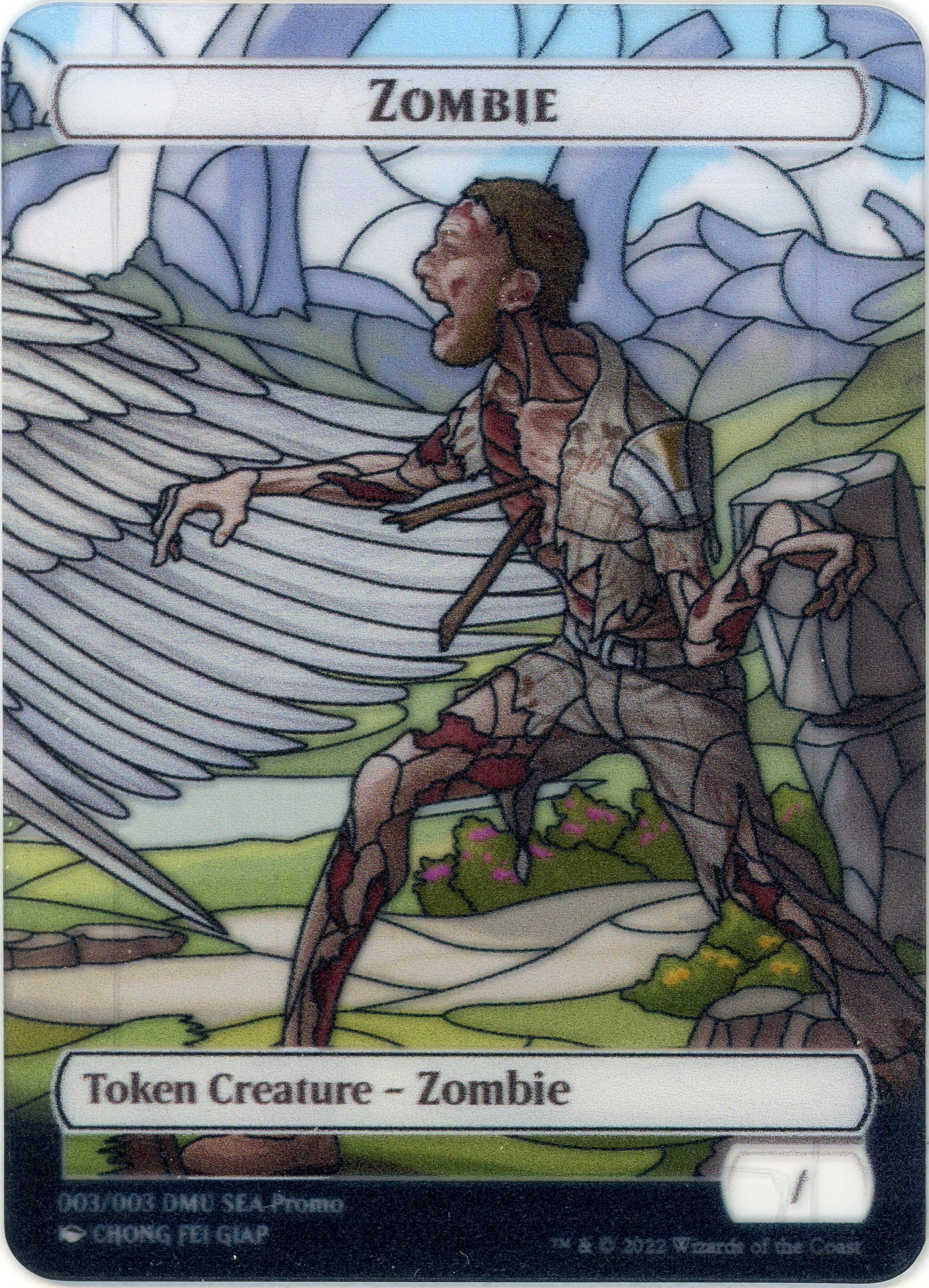 Zombie Token (SEA Exclusive) [Dominaria United Tokens] | PLUS EV GAMES 