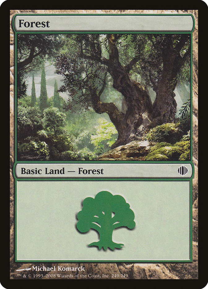 Forest (249) [Shards of Alara] | PLUS EV GAMES 