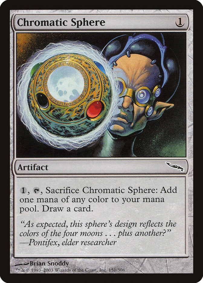 Chromatic Sphere [Mirrodin] | PLUS EV GAMES 