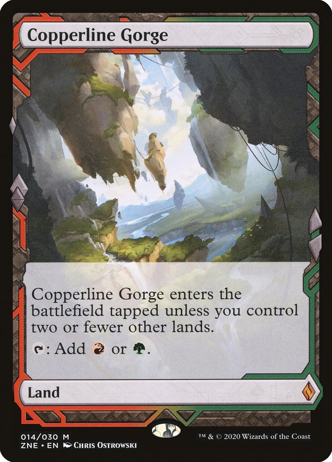 Copperline Gorge (Expeditions) [Zendikar Rising Expeditions] | PLUS EV GAMES 