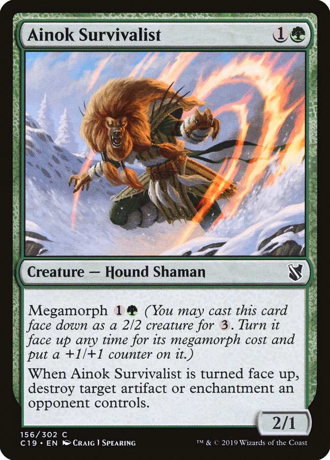 Ainok Survivalist [Commander 2019] | PLUS EV GAMES 