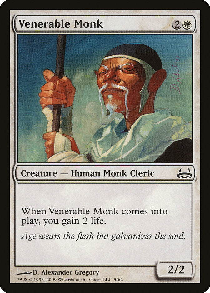 Venerable Monk [Duel Decks: Divine vs. Demonic] | PLUS EV GAMES 