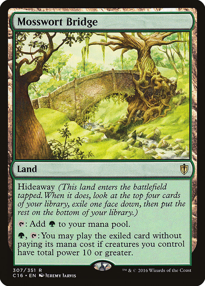 Mosswort Bridge [Commander 2016] | PLUS EV GAMES 