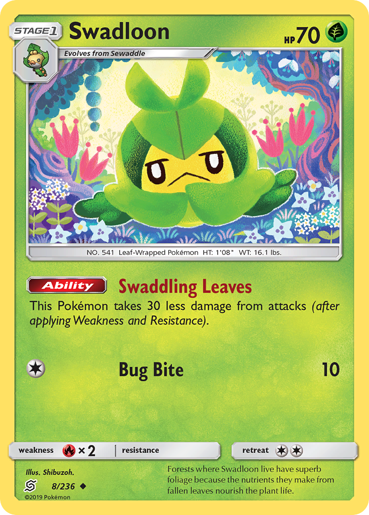 Swadloon (8/236) [Sun & Moon: Unified Minds] | PLUS EV GAMES 