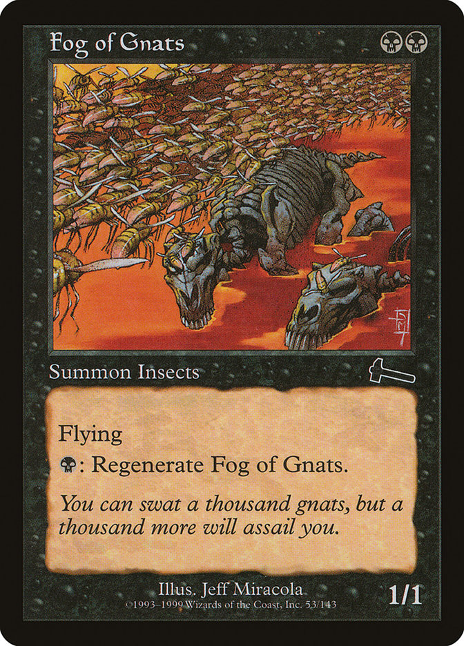 Fog of Gnats [Urza's Legacy] | PLUS EV GAMES 