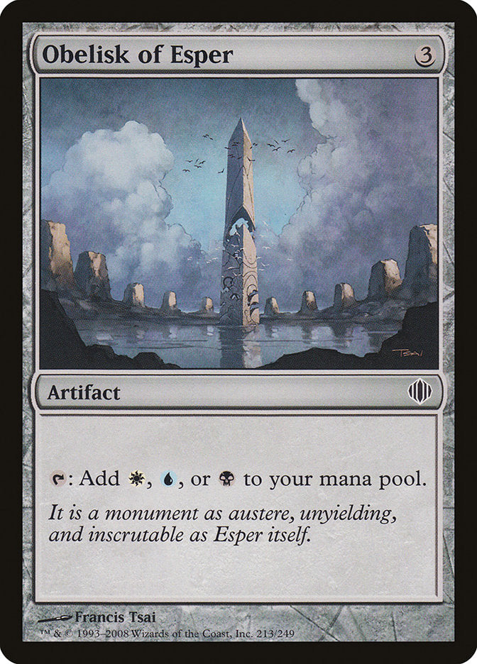 Obelisk of Esper [Shards of Alara] | PLUS EV GAMES 