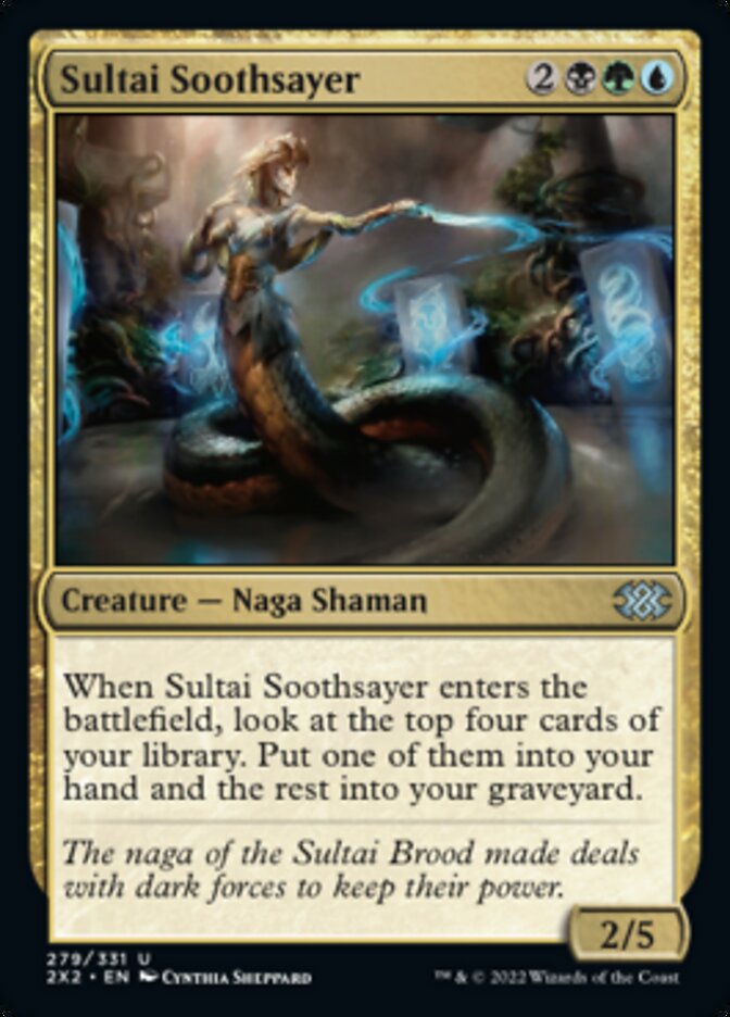 Sultai Soothsayer [Double Masters 2022] | PLUS EV GAMES 