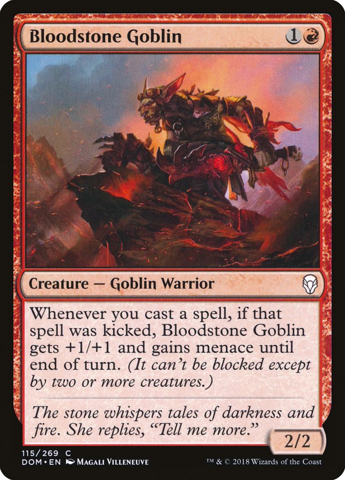 Bloodstone Goblin [Dominaria] | PLUS EV GAMES 