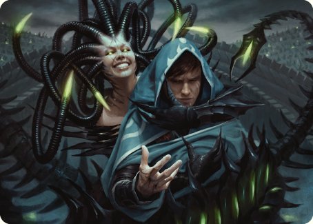 Phyrexian Arena Art Card [Phyrexia: All Will Be One Art Series] | PLUS EV GAMES 