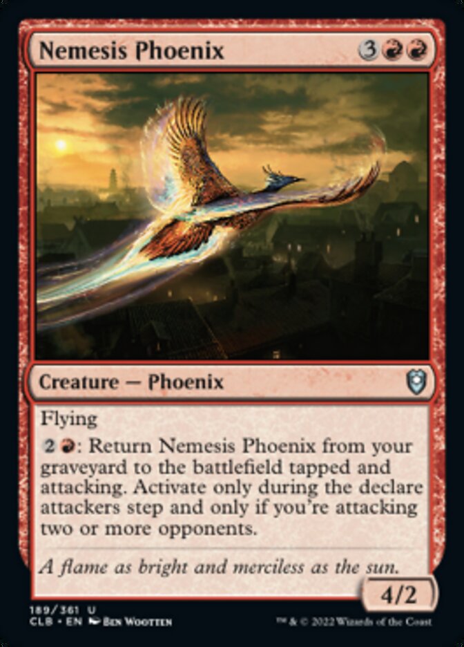 Nemesis Phoenix [Commander Legends: Battle for Baldur's Gate] | PLUS EV GAMES 