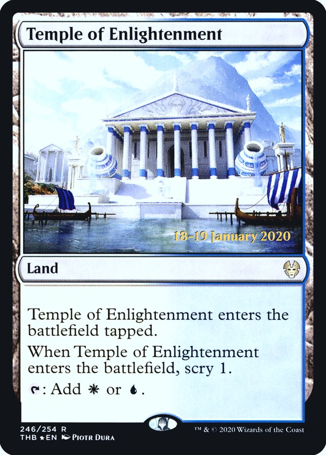 Temple of Enlightenment [Theros Beyond Death Prerelease Promos] | PLUS EV GAMES 