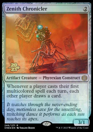 Zenith Chronicler [Phyrexia: All Will Be One Prerelease Promos] | PLUS EV GAMES 