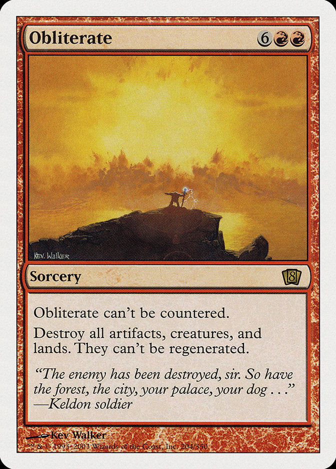 Obliterate [Eighth Edition] | PLUS EV GAMES 