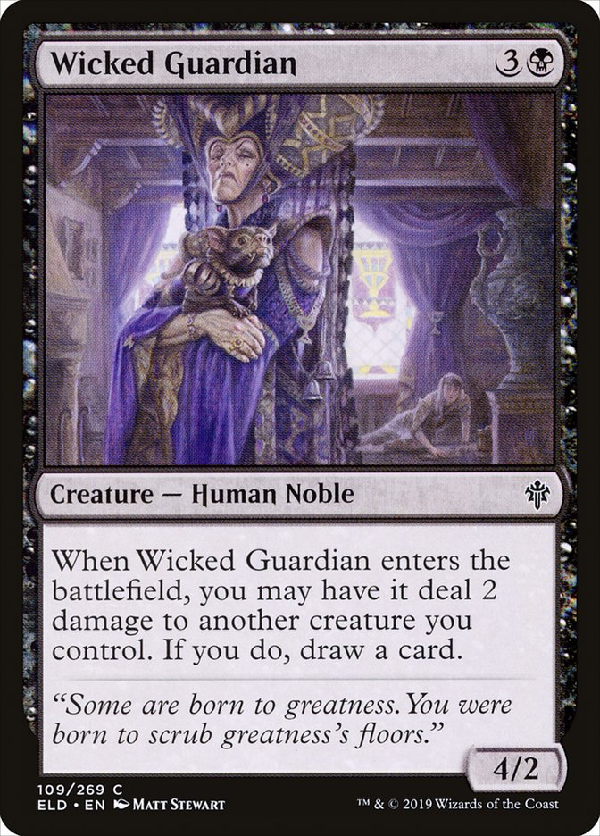 Wicked Guardian [Throne of Eldraine] | PLUS EV GAMES 