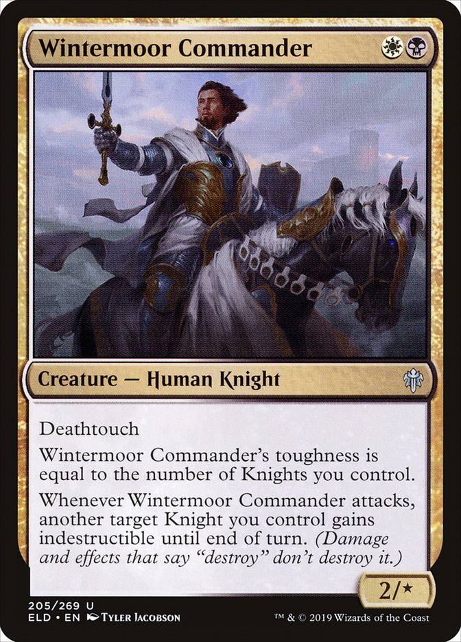 Wintermoor Commander [Throne of Eldraine] | PLUS EV GAMES 