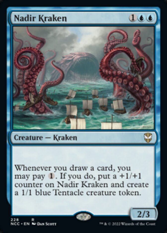 Nadir Kraken [Streets of New Capenna Commander] | PLUS EV GAMES 