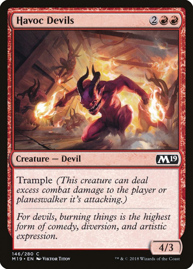 Havoc Devils [Core Set 2019] | PLUS EV GAMES 