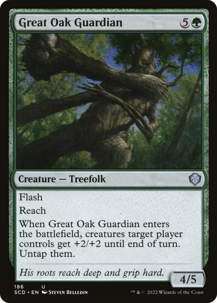 Great Oak Guardian [Starter Commander Decks] | PLUS EV GAMES 