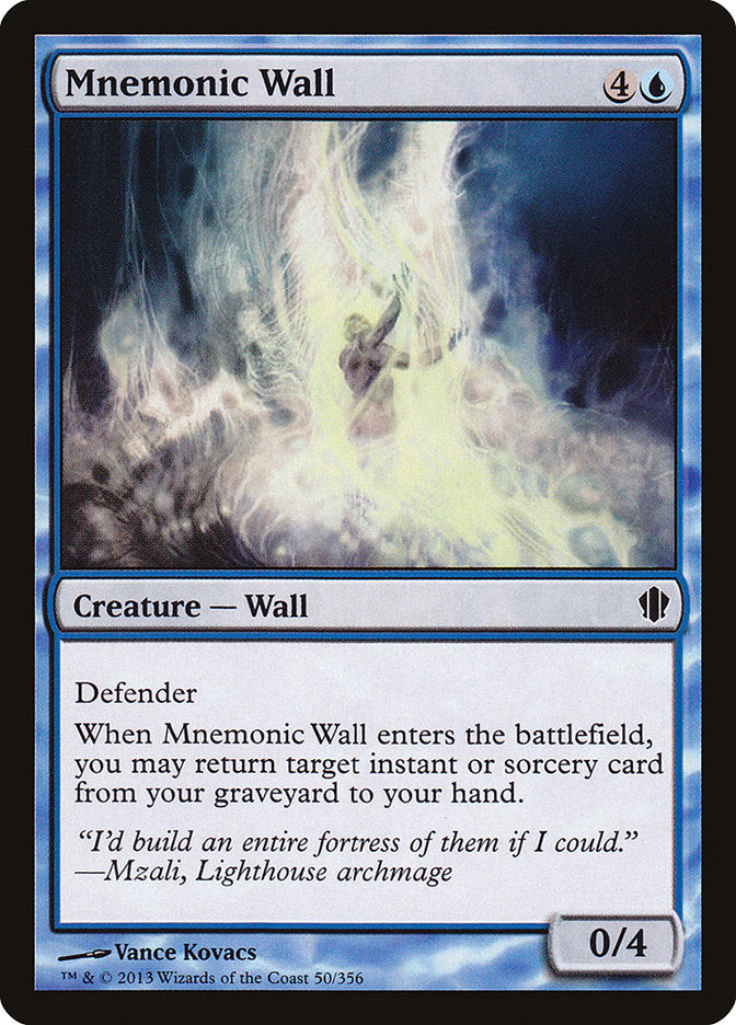 Mnemonic Wall [Commander 2013] | PLUS EV GAMES 